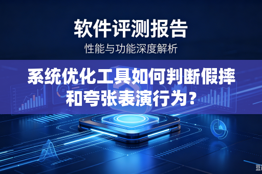 系统优化工具如何判断假摔和夸张表演行为？