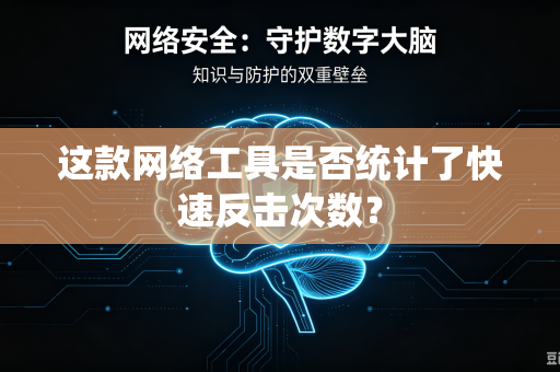 这款网络工具是否统计了快速反击次数？