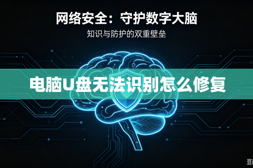 电脑U盘无法识别怎么修复