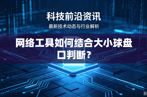 网络工具如何结合大小球盘口判断？