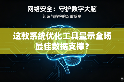 这款系统优化工具显示全场最佳数据支撑？