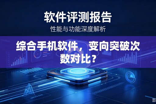 综合手机软件，变向突破次数对比？