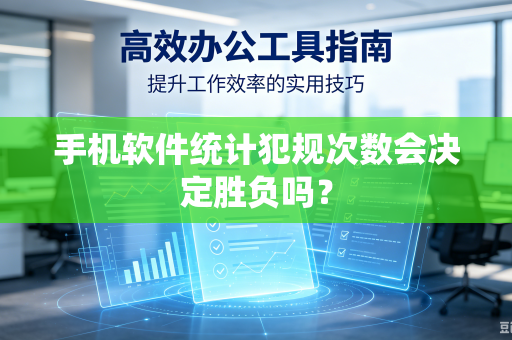 手机软件统计犯规次数会决定胜负吗？