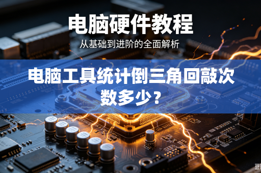 电脑工具统计倒三角回敲次数多少？