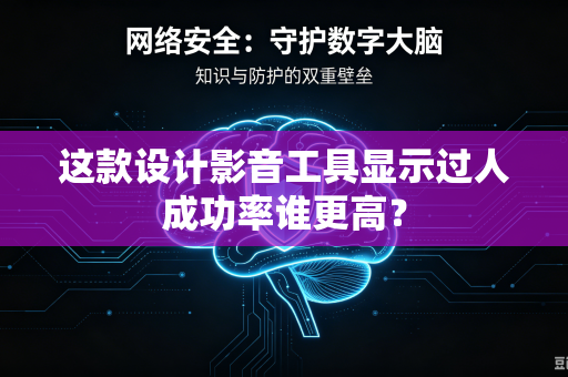 这款设计影音工具显示过人成功率谁更高？