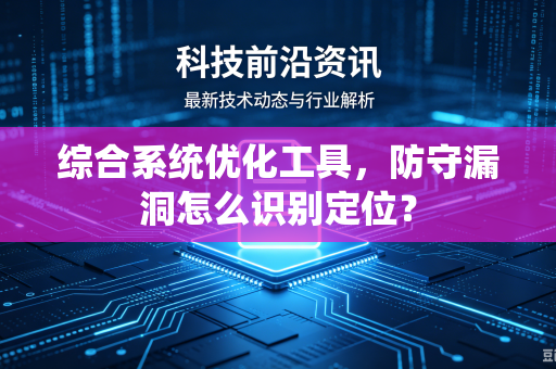 综合系统优化工具，防守漏洞怎么识别定位？