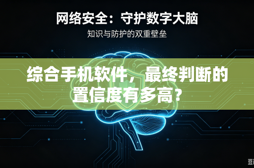 综合手机软件，最终判断的置信度有多高？