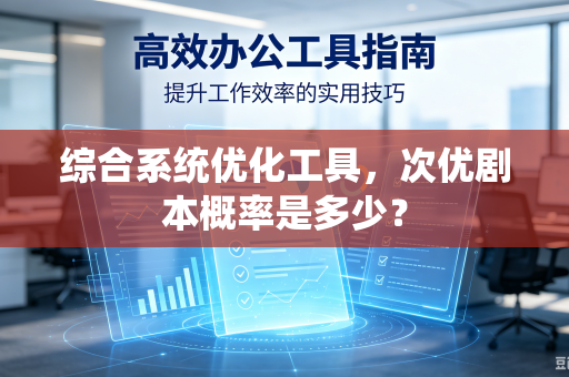 综合系统优化工具，次优剧本概率是多少？