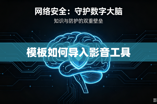 模板如何导入影音工具