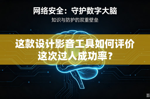 这款设计影音工具如何评价这次过人成功率？