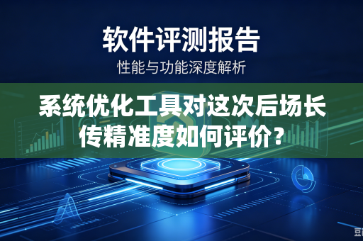 系统优化工具对这次后场长传精准度如何评价？