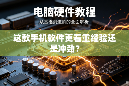 这款手机软件更看重经验还是冲劲？