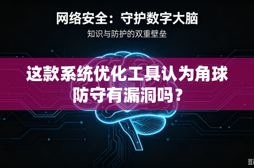 这款系统优化工具认为角球防守有漏洞吗？