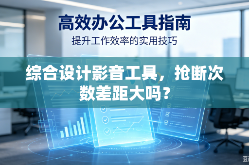 综合设计影音工具，抢断次数差距大吗？