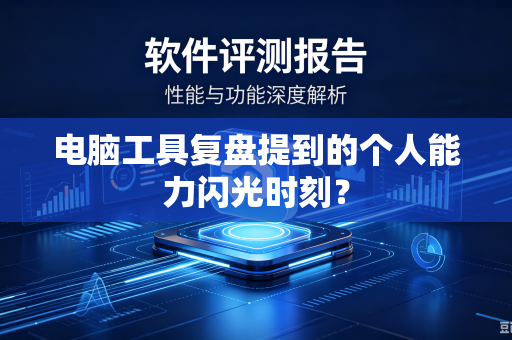 电脑工具复盘提到的个人能力闪光时刻？