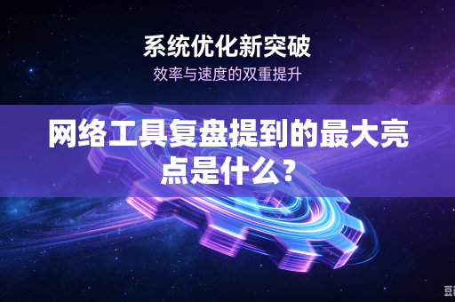 网络工具复盘提到的最大亮点是什么？