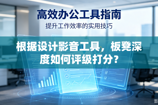 根据设计影音工具，板凳深度如何评级打分？