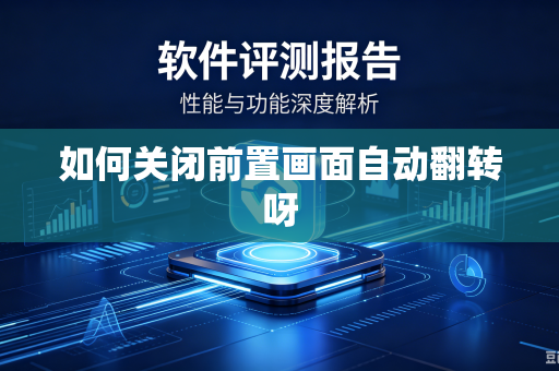 如何关闭前置画面自动翻转呀