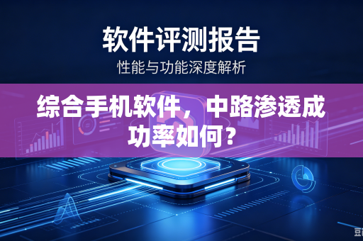 综合手机软件，中路渗透成功率如何？