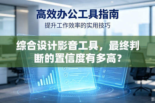 综合设计影音工具，最终判断的置信度有多高？