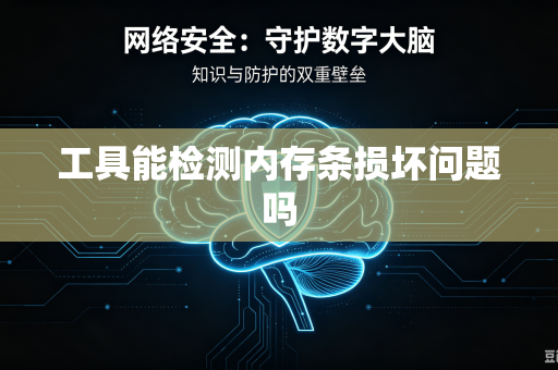 工具能检测内存条损坏问题吗