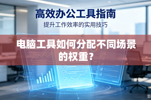 电脑工具如何分配不同场景的权重？
