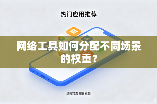 网络工具如何分配不同场景的权重？