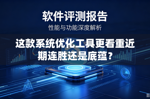 这款系统优化工具更看重近期连胜还是底蕴？
