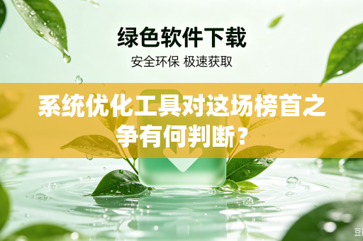 系统优化工具对这场榜首之争有何判断？