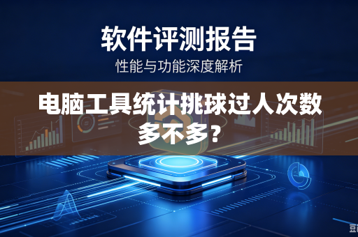 电脑工具统计挑球过人次数多不多？
