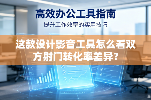 这款设计影音工具怎么看双方射门转化率差异？