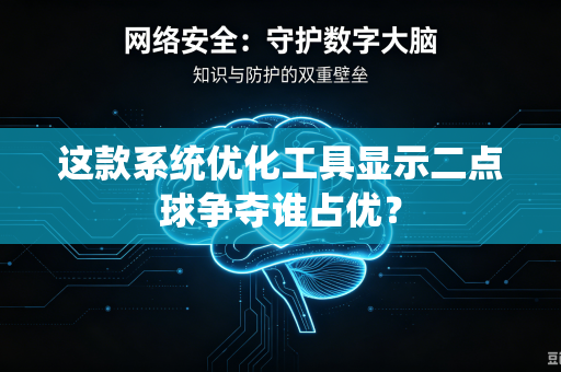 这款系统优化工具显示二点球争夺谁占优？