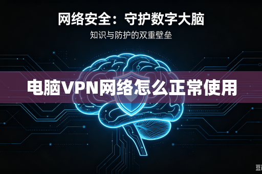 电脑VPN网络怎么正常使用