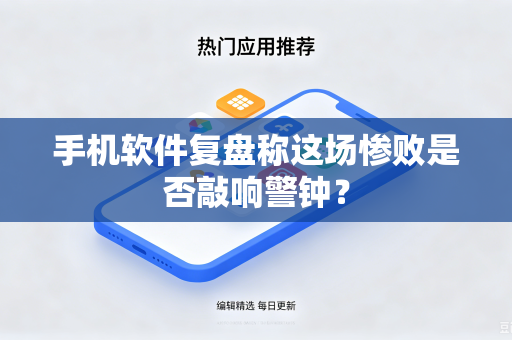手机软件复盘称这场惨败是否敲响警钟？