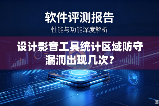 设计影音工具统计区域防守漏洞出现几次？