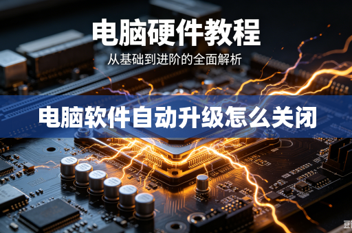电脑软件自动升级怎么关闭