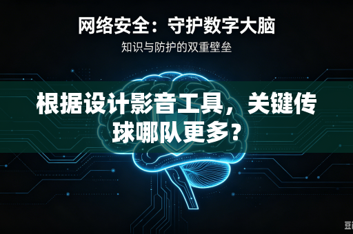 根据设计影音工具，关键传球哪队更多？