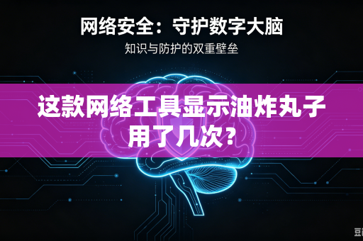 这款网络工具显示油炸丸子用了几次？