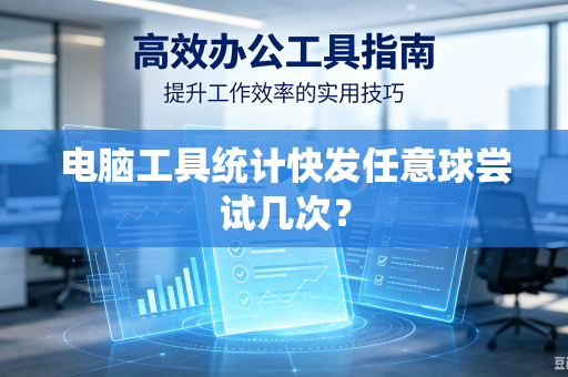 电脑工具统计快发任意球尝试几次？