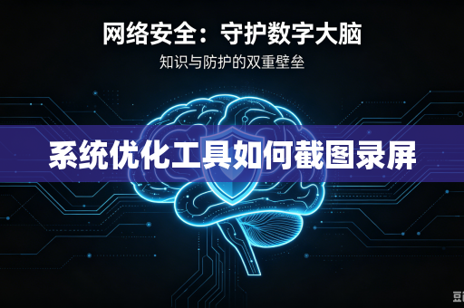 系统优化工具如何截图录屏