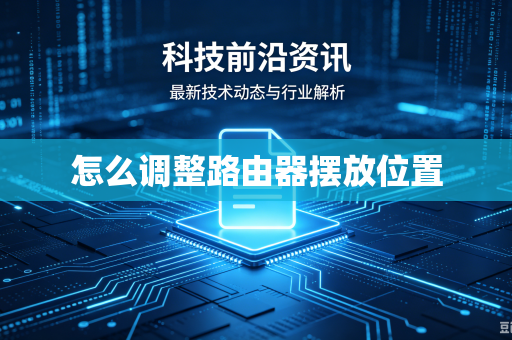 怎么调整路由器摆放位置