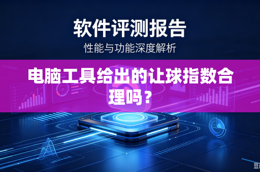 电脑工具给出的让球指数合理吗？