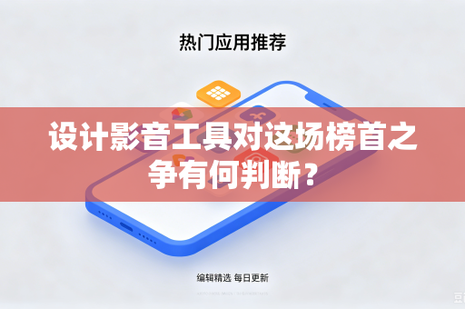设计影音工具对这场榜首之争有何判断？