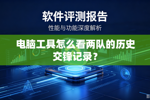 电脑工具怎么看两队的历史交锋记录？