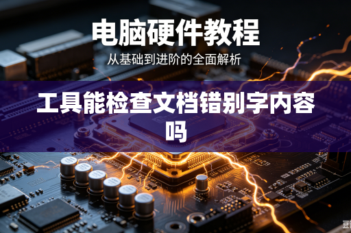 工具能检查文档错别字内容吗