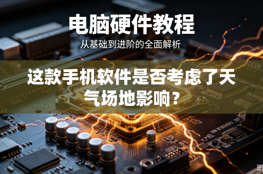 这款手机软件是否考虑了天气场地影响？