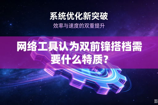 网络工具认为双前锋搭档需要什么特质？