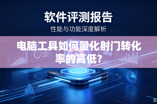 电脑工具如何量化射门转化率的高低？