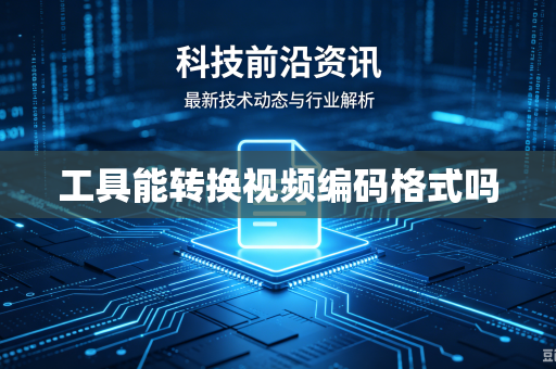 工具能转换视频编码格式吗