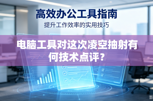 电脑工具对这次凌空抽射有何技术点评？